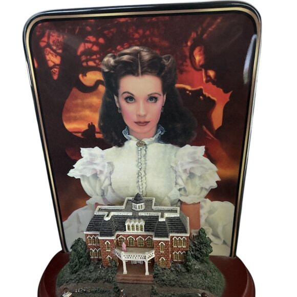 Gone With The Wind Scarlett's World 3D Plate "Atlanta" - EUC - With Certificate - Picture 1 of 5